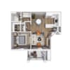 Floor plan: A1: Arroyo with Carport