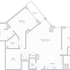 Floor plan: 2 Bed/2.5 Bath Den-F4-a