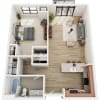 Floor plan: A13