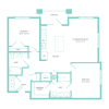 Floor plan: B2 2/2