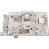 Floor plan: Plan 2