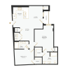 Floor plan: B3 ADA