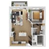 Floor plan: The Railcar