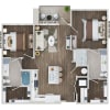 Floor plan: B5B