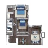 Floor plan: B6