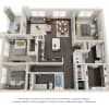 Floor plan: C2B