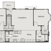 Floor plan: 2BU