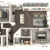 Floor plan: B2-1206-G
