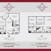 Floor plan: B7 Two Bedroom