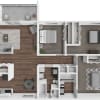 Floor plan: The Raven 3 Bedroom