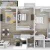 Floor plan: B3-1000-1