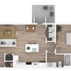 Floor plan: Cottage A1