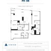 Floor plan: PH-3B