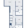 Floor plan: 2 Bed/2 Bath Junior-HJR2B  x02
