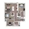 Floor plan: C1