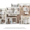 Floor plan: 3BV (Audio/Visual Accessible)