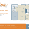 Floor plan: The Soho w/Den