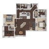 Floor plan: The Topaz