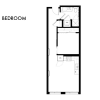 Floor plan: Urban 1 Bedroom U1