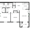 Floor plan: 2B