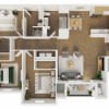 Floor plan: C1