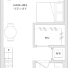 Floor plan: Studio G