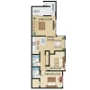 Floor plan: Plan E - Apartment