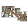 Floor plan: B17BD