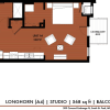 Floor plan: The Yards - Longhorn (A4)