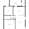 Floor plan: 2x1 A 749 SF
