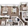 Floor plan: B8