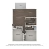 Floor plan: 2x1B - Pinewood