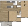 Floor plan: 2x2A