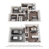 Floor plan: C3A Townhome - Attainable Housing