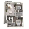 Floor plan: Lanceros