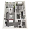 Floor plan: 1F
