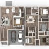 Floor plan: DT-E1