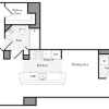 Floor plan: 1 Bedroom P