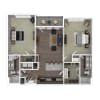 Floor plan: B3