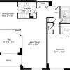 Floor plan: 1 Bedroom GG