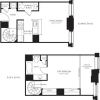 Floor plan: 1Bedroom 1Bathroom Loft