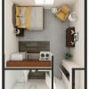 Floor plan: Studio