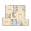 Floor plan: B1 Premier