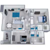 Floor plan: B1 Silver