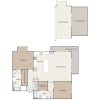 Floor plan: Two Bedroom (B5)