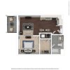 Floor plan: The Flatwater at Old Main