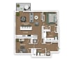 Floor plan: B14B