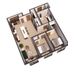 Floor plan: Dali Juene