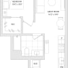 Floor plan: 1 BR C