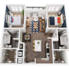 Floor plan: B3